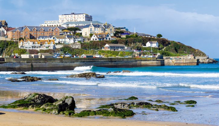 For his first motorhome adventure, Derek visited Newquay in a hired RV