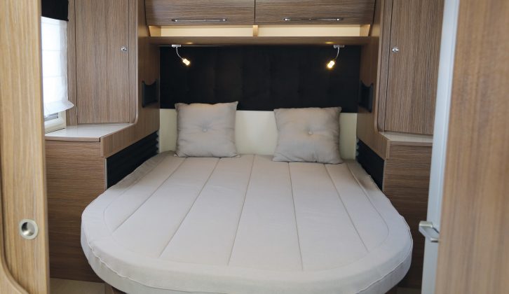 You get a 7m-long island bed and a drop-down double in the new Itineo MB700, plus a huge lounge