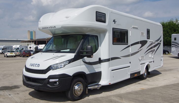 You'll need more than a B+E driving licence for the RS Motorhomes Endeavour R230G