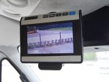 Instead of a rear-view mirror, there's a rear-facing camera and screen in the cab