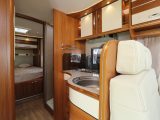 The Fleurette Discover 73 LMS is one of two island-bed models in the range