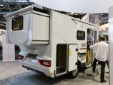 The Adria Compact SLS is less than 6m-long and its half-height slide-out means garage space is not compromised