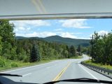 The wide, open roads of Vermont meant driving the 'van was never an issue, even for relative motorcaravanning novices