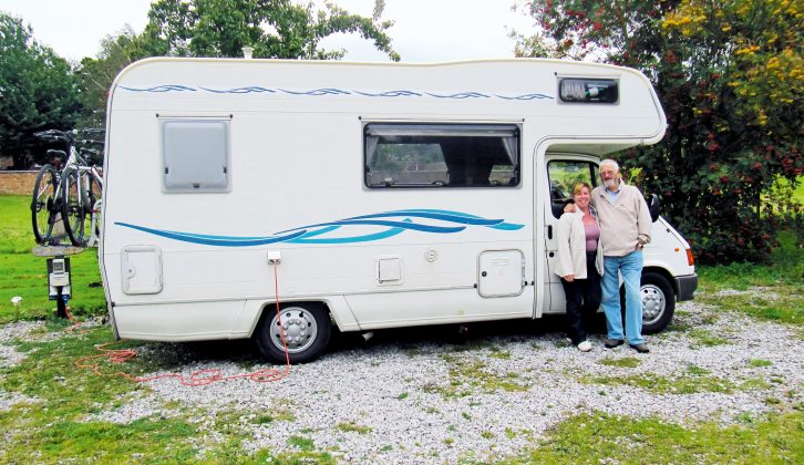 Donna and Phil Garner’s first taste of the touring life was in a hired motorhome in Australia