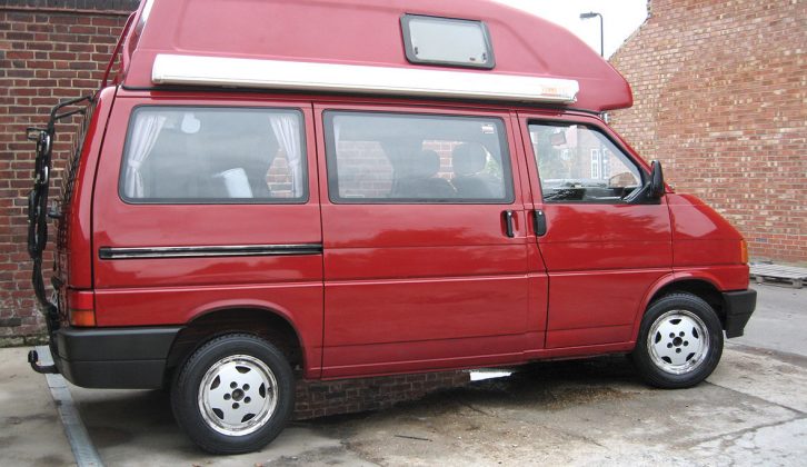 Van conversions with a good-quality GRP high-top moulding should be robust and colour-matched with the original panels; only poor units fade and look patchy