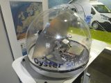 Oyster's transparent dome shows how a satellite TV aerial works