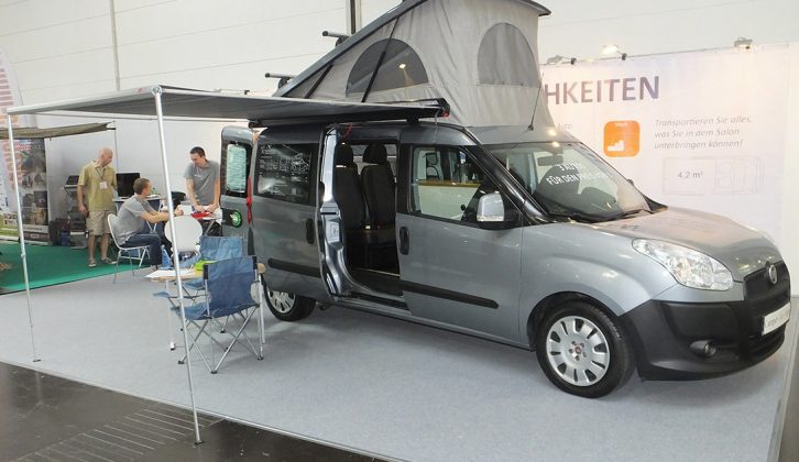 New from the Ukraine is Autocamper, making a simple campervan for 2016