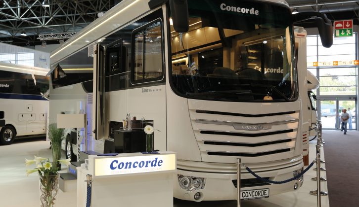 Southdowns Motorcaravans will display the Concorde Liner Plus 990 G in Hall 8