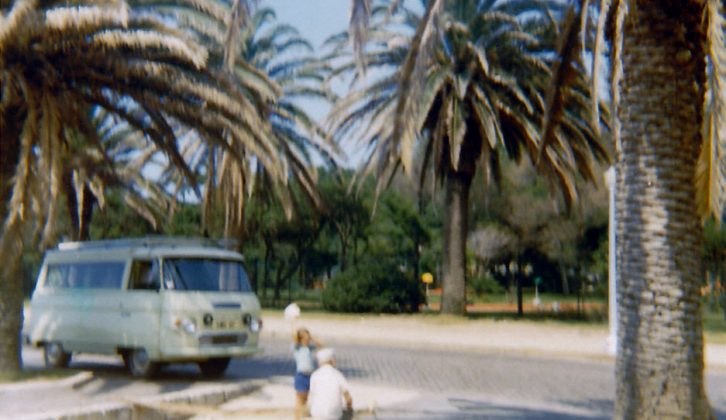 Dave's first holiday abroad was a life-changing Commer campervan trip