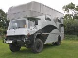 Former military vehicles are sometimes used to create motorhomes and can usually carry heavy equipment