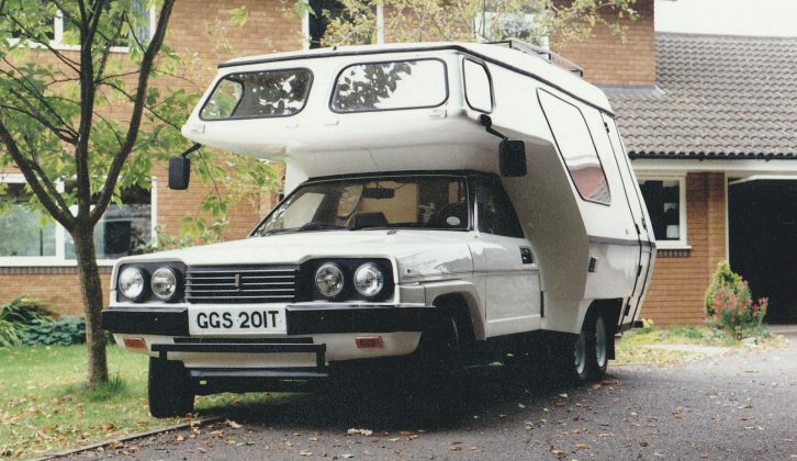 The Starcraft GRP coachbuilt was sold as a kit in the 1980s and used a Ford Cortina saloon car