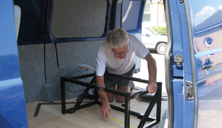 This frame is for a seat/bed; but stronger structures are needed for travel seats