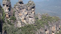 In the first few days they saw The Three Sisters and the Blue Mountains