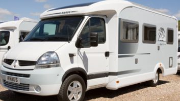 The Renault Master-based 2008 Knaus Sun TI 650 MF only has a payload of 491kg