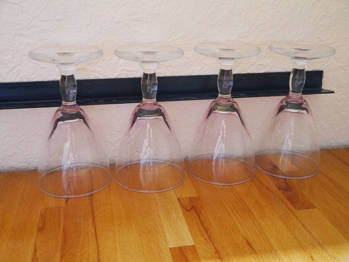 Motorhome DIY project: wine glass holder - Practical Motorhome