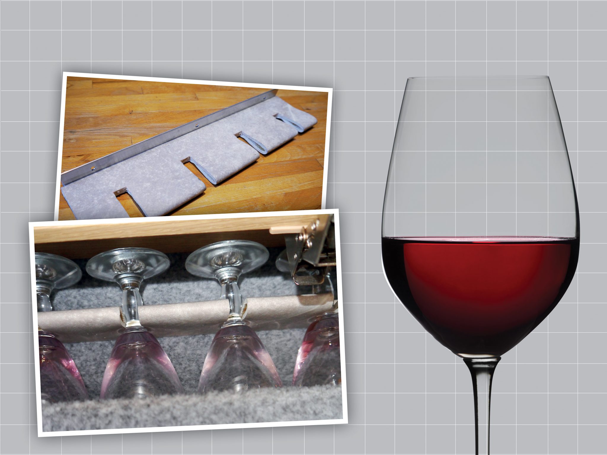Motorhome DIY project wine glass holder Practical Motorhome