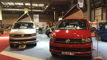 You won't be short of new T6 VW campervans to look round at the NEC Birmingham – here are two from Bilbo's