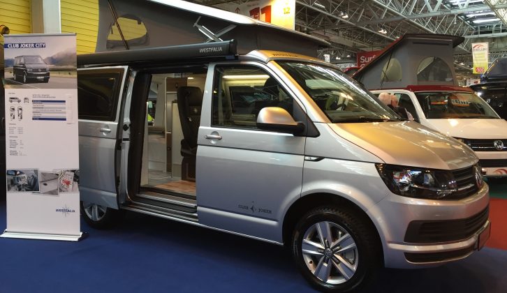 Westfalia's Club Joker City debuted at the Motorhome and Caravan Show – check it out