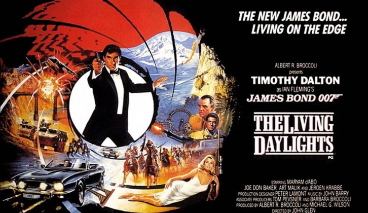Bond film The Living Daylights is set in 'Gibraltar' – a well known spot in Southern England