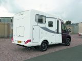 The two-berth boasts a transverse rear island bed over a useful garage