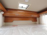 A ladder leads to a double bed with a memory-foam mattress; our test 'van's nearside window is a £220 option
