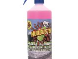 The winner of our motorhome cleaning products test is the MudBuster Caravan & Motorhome Exterior & Interior Wash & Wax