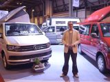 Lots of T6 VW campervans debuted at the NEC show, including this silver Nexa from Bilbo's
