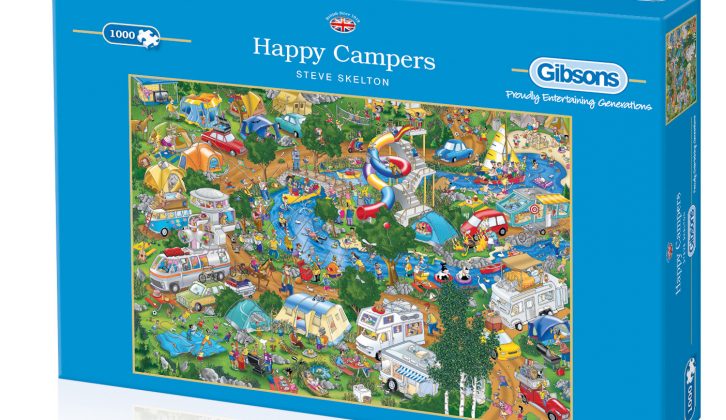 You'll have lots of fun completing this Happy Campers Jigsaw Puzzle