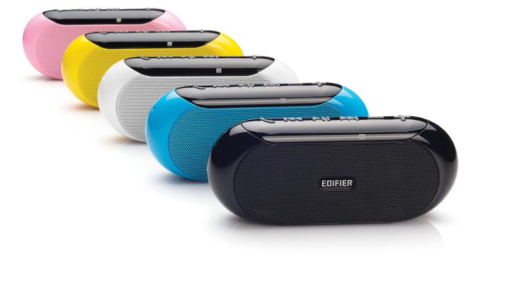 Buy a colourful speaker to boost the sound from a smartphone or MP3 player