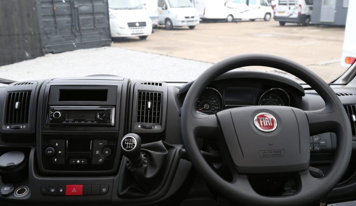 Based on a Fiat Ducato, the Vantana K55 has a 2.3-litre, 130bhp turbodiesel engine