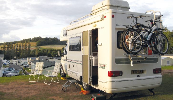 Sharon and Chris tried out new campsites as well as old favourites