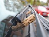 Place a wine cork against the wiper arm to stop it sticking to your motorhome