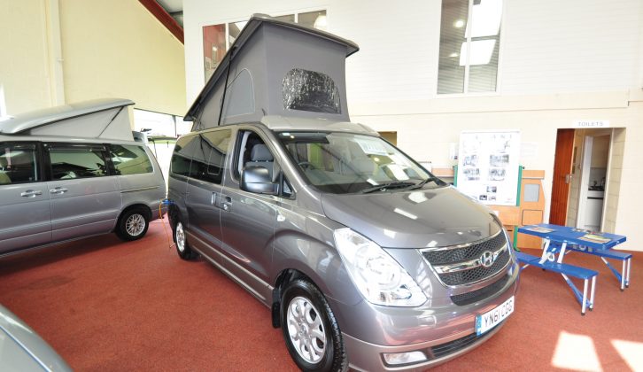 At 31,000, this Wellhouse Hyundai i800 is a used campervan that looks as good as new