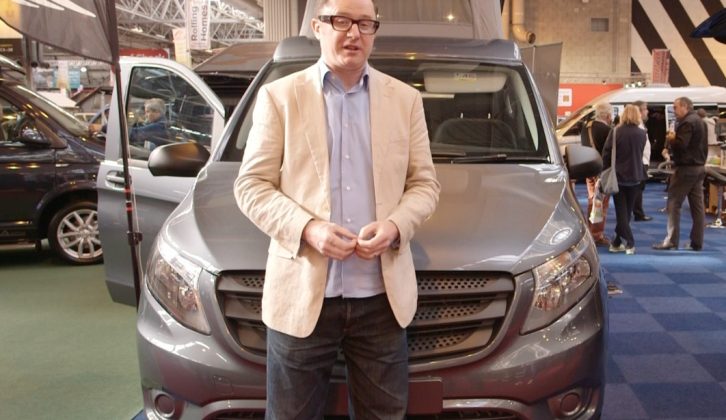 Editor Niall Hampton saw several interesting new Wellhouse campervans at the NEC show