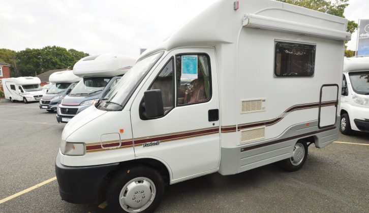 We compare three used motorhomes you can buy for £15,000 (pictured) and up to £26,000