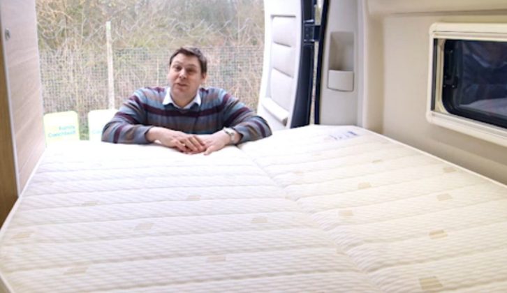 The two-berth Sierra Nevada has a great bed and tonnes of storage options