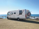 Roxie the Rapido has taken Helen, Jerry and family across Europe – here the 'van is soaking up the sun in Isla Plana, Spain