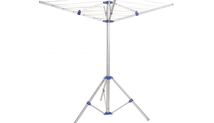 For just under £30 you get 15m of hanging space with this Quest 4-Arm Rotary Airer