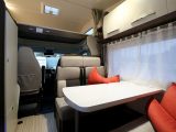 'Zurich' faux leather upholstery features in this 313's spacious lounge