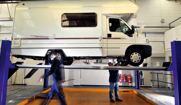What will the MoT inspectors discover when they look underneath your motorhome?