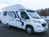 Standing 6.3m long, the low profile Swift Escape 622 is a two-berth with two travel seats
