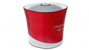 Put a micro SD card full of music in the slot and the Creative Woof 3 speaker acts as a standalone music player