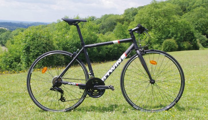 At £260 the B'Twin Triban 500 Flat Bar bicycle is certainly great value for money