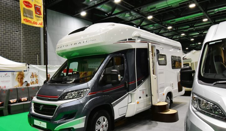 Over on the Richard Baldwin stand, this Auto-Trail Apache 634 was on show