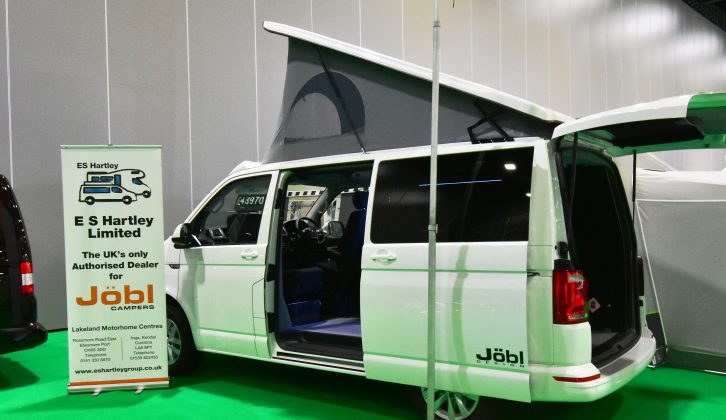 There was also the chance to check out Jöbl's campervans at this January show