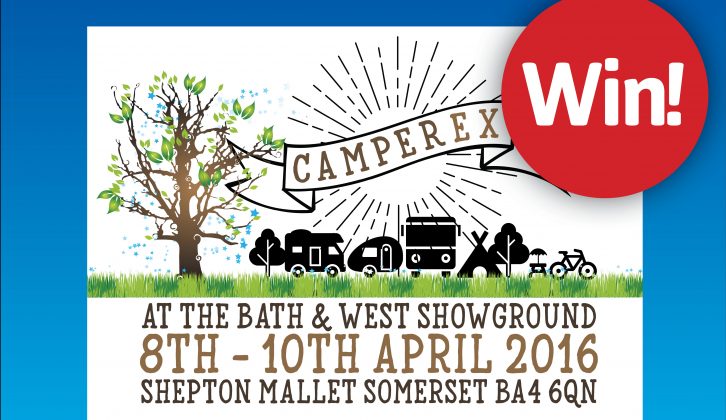 Win Camperex tickets – we have 10 pairs to give away for this Somerset show!