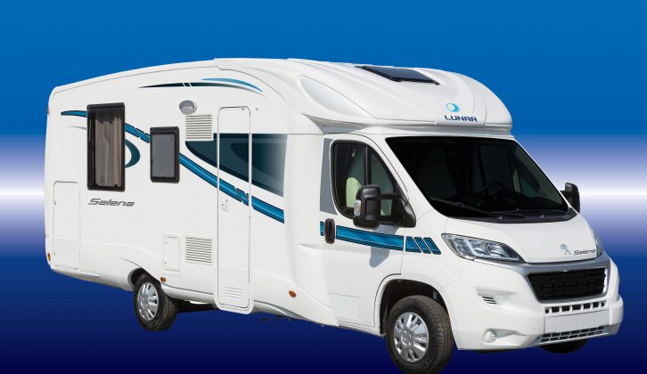 The third model in the new Selena range is this, the four-berth 740i