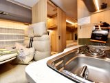 The Trigano Tribute 680 has a good living space for a two-berth