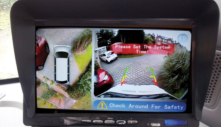 Reader Alan Jenkins fitted his own all-around-view camera system in his motorhome