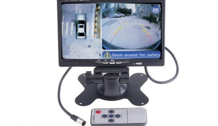 If you already have a rear-view camera, use its display